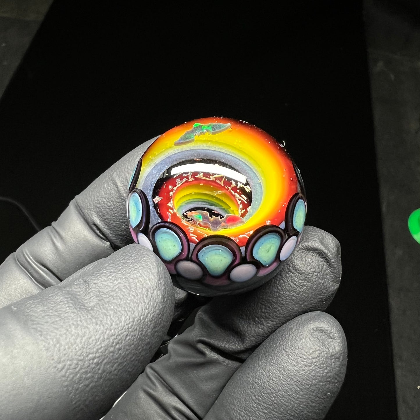 32mm UV Mini Bat Vortex Marble