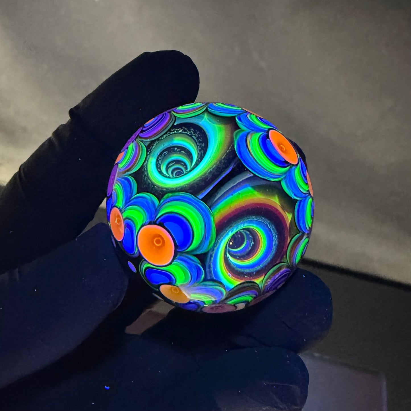 42mm UV Double Vortex Marble