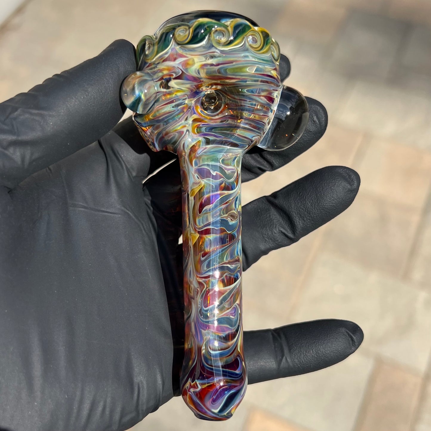 Collab Tie Dye Seascape Spoon