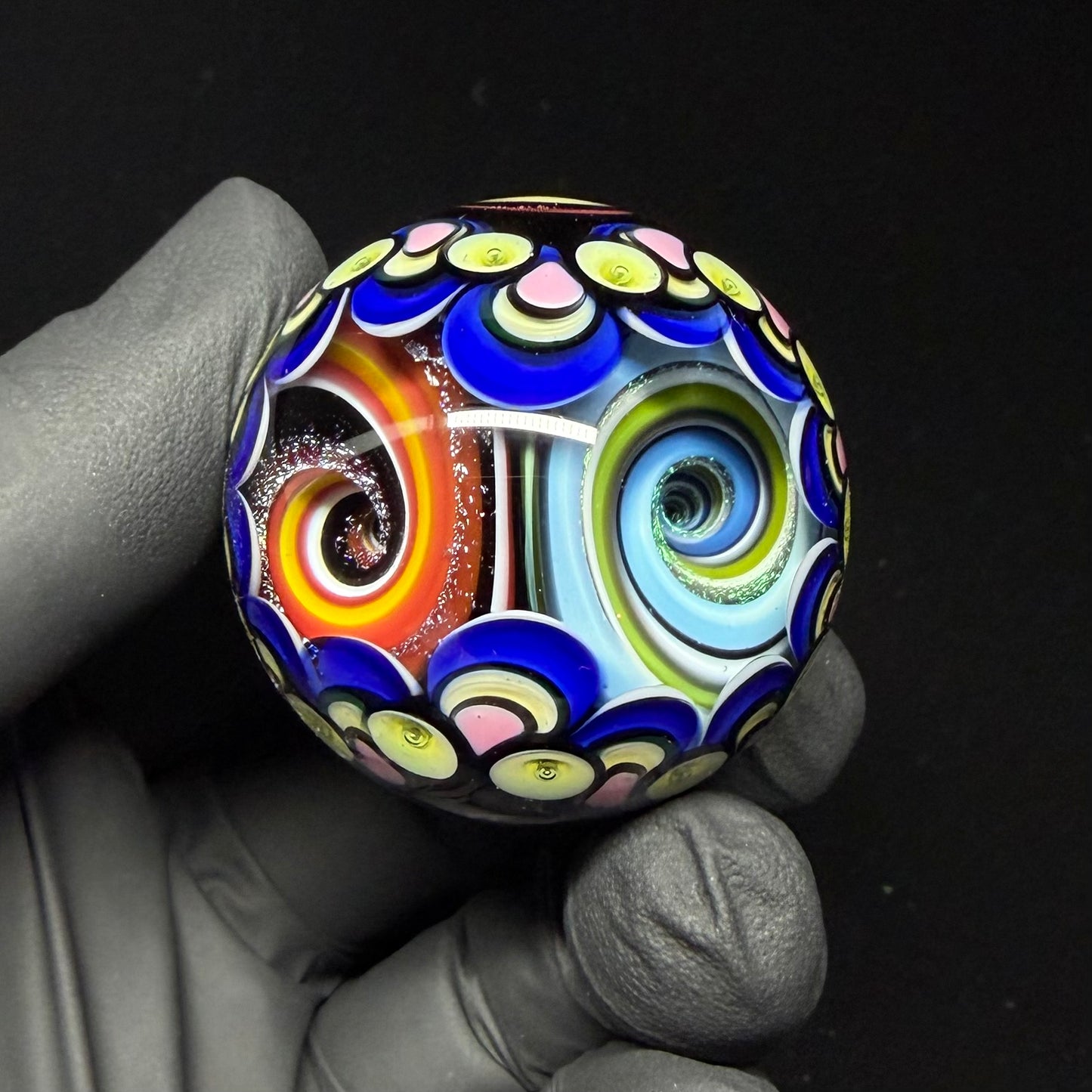 39mm UV Double Vortex Marble