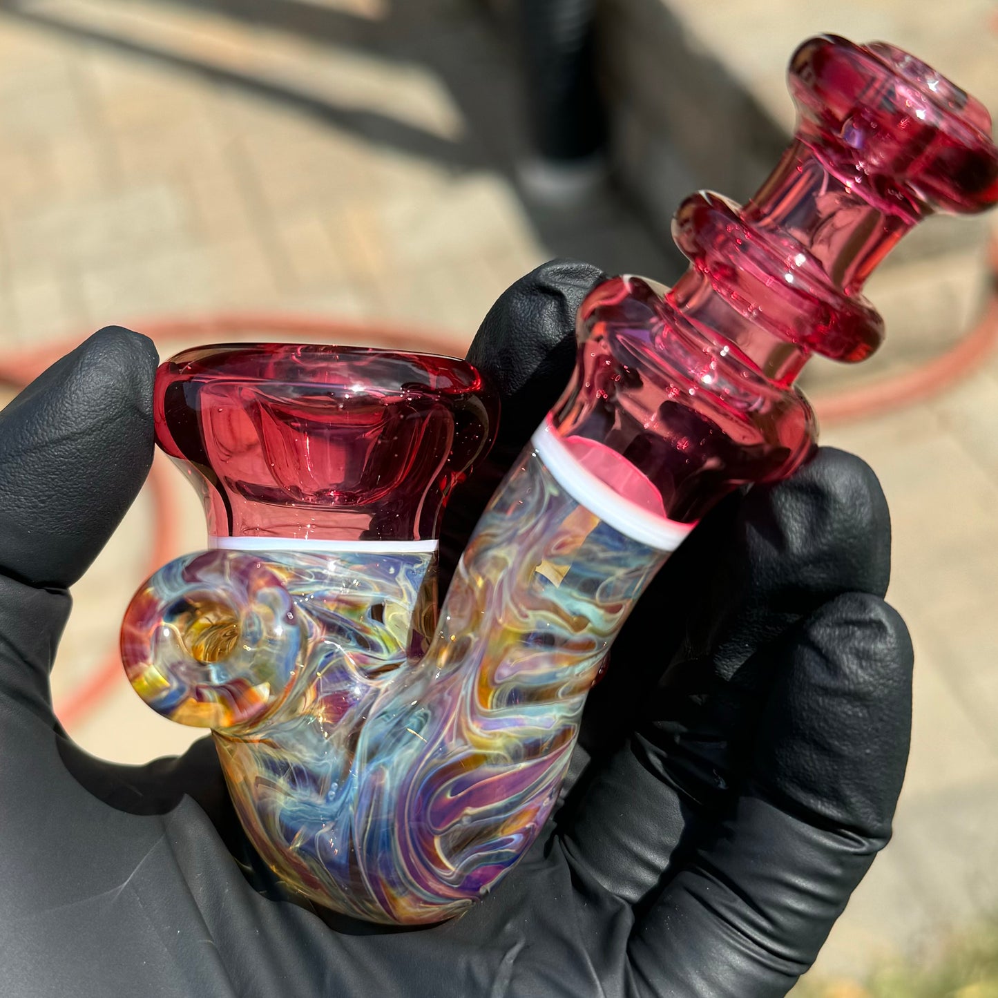 *SALE* Cranberry Tie Dye Sherlock