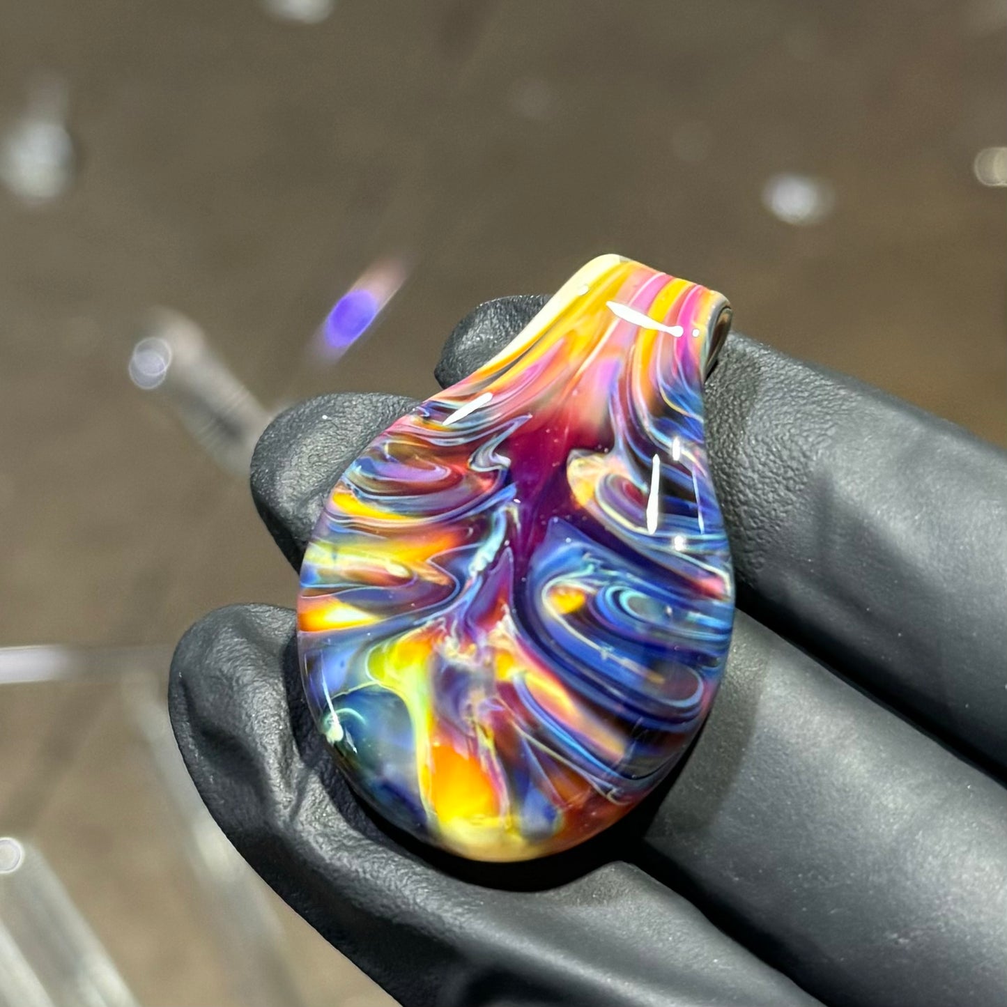 Tie Dye Pendant