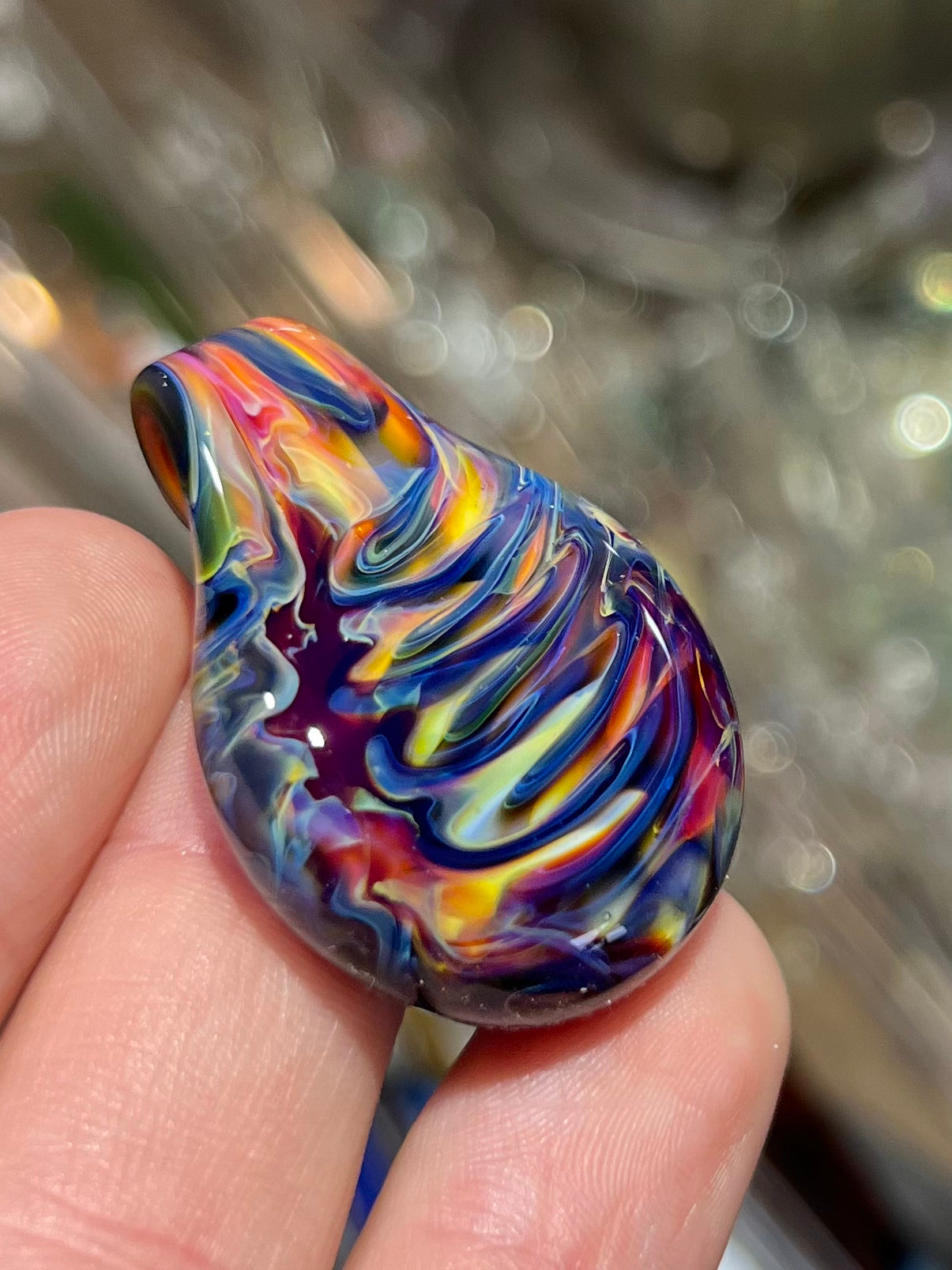 Tie Dye Pendant