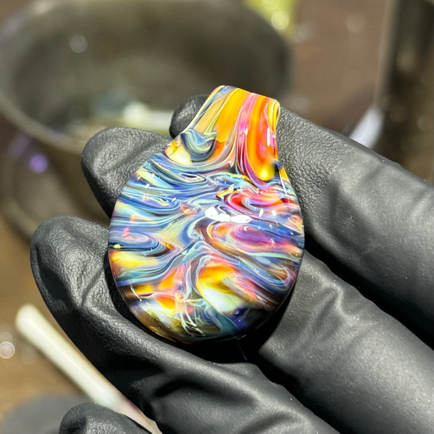 Tie Dye Pendant