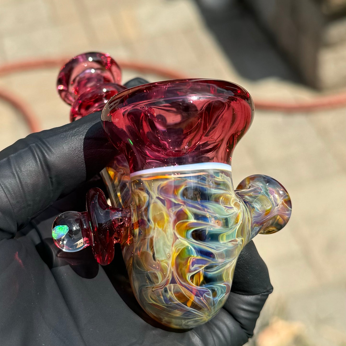 *SALE* Cranberry Tie Dye Sherlock