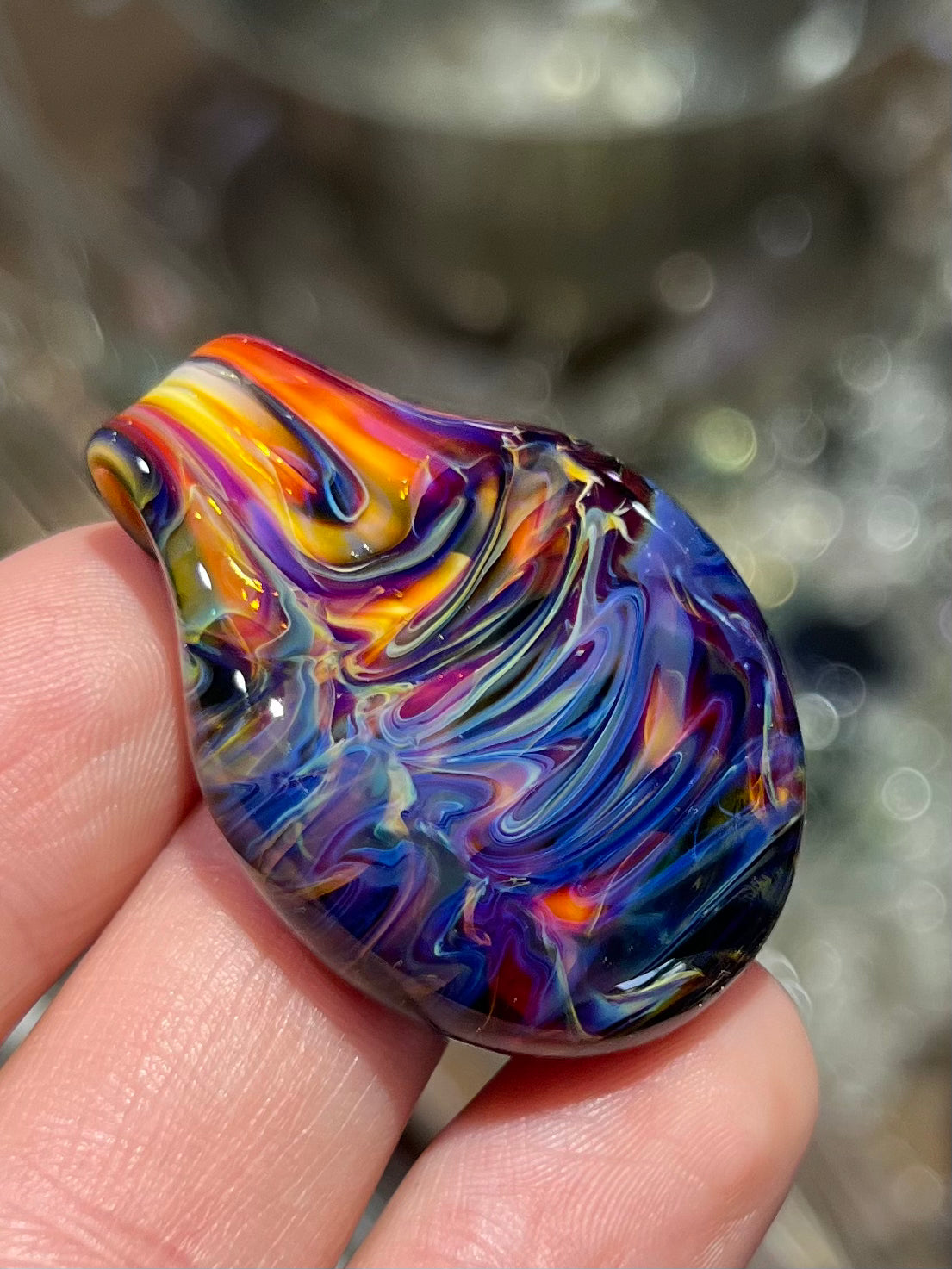 Tie Dye Pendant