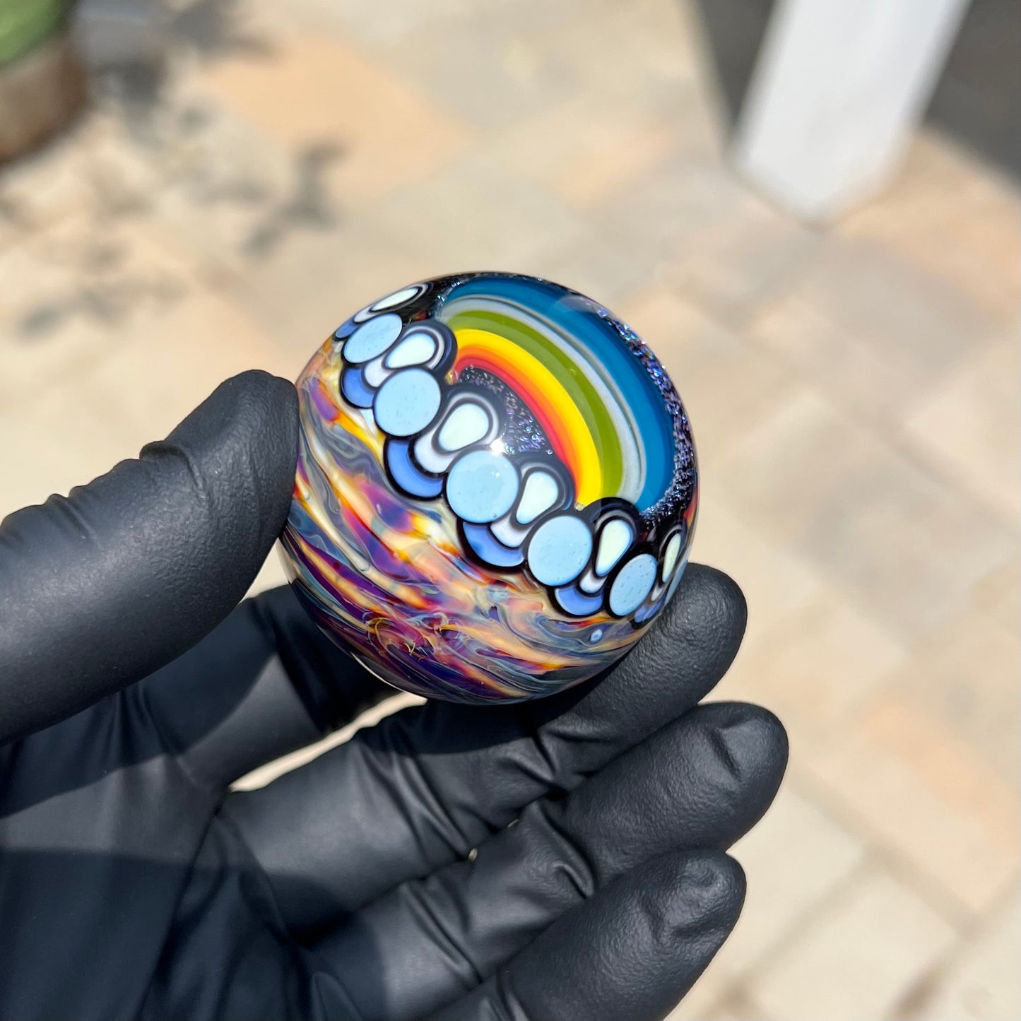 UV Collab Rainbow 🌈 Vortex Marble