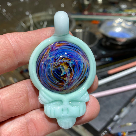 #80 Two Faced Stealie Pendant