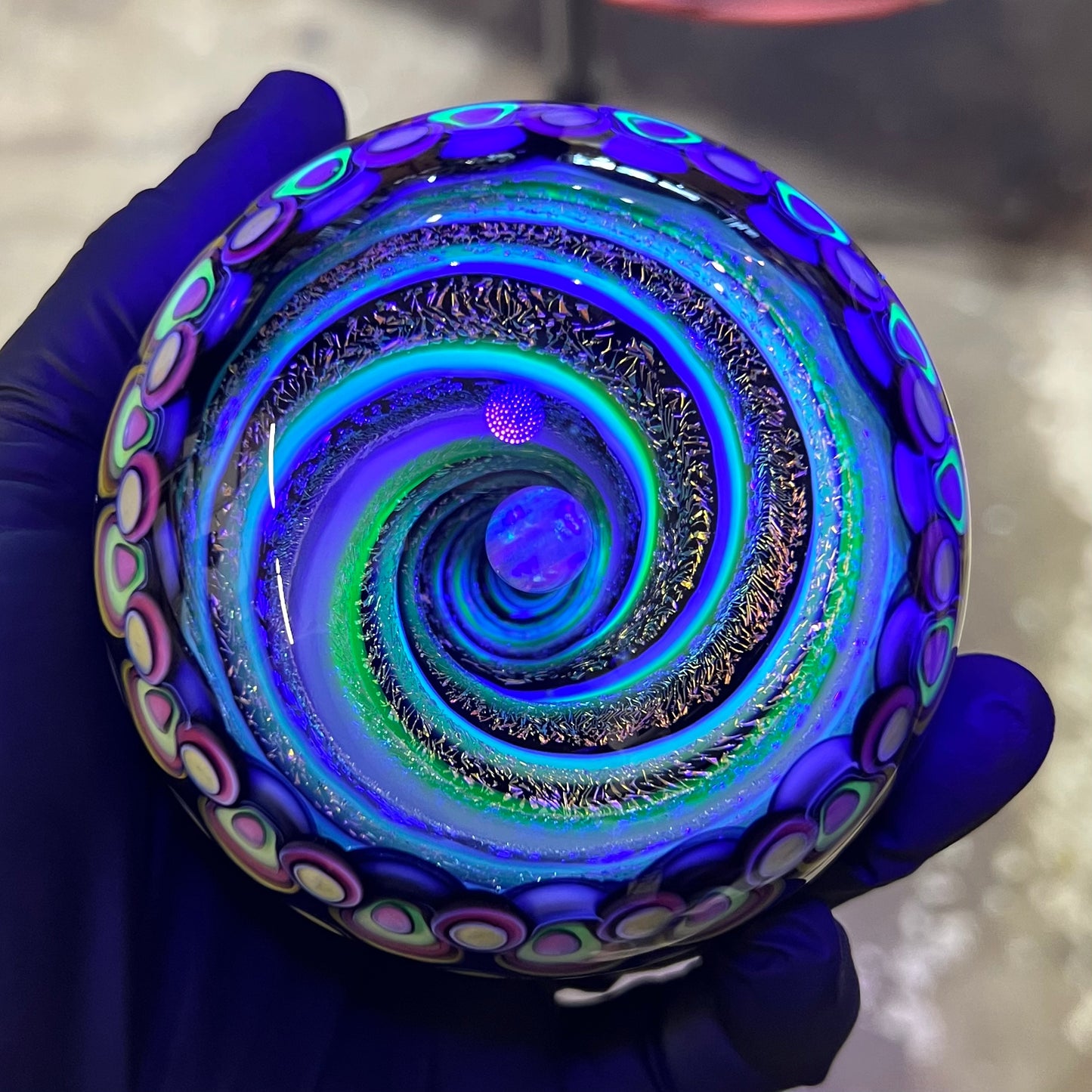 Huge UV Multi Vortex Marble