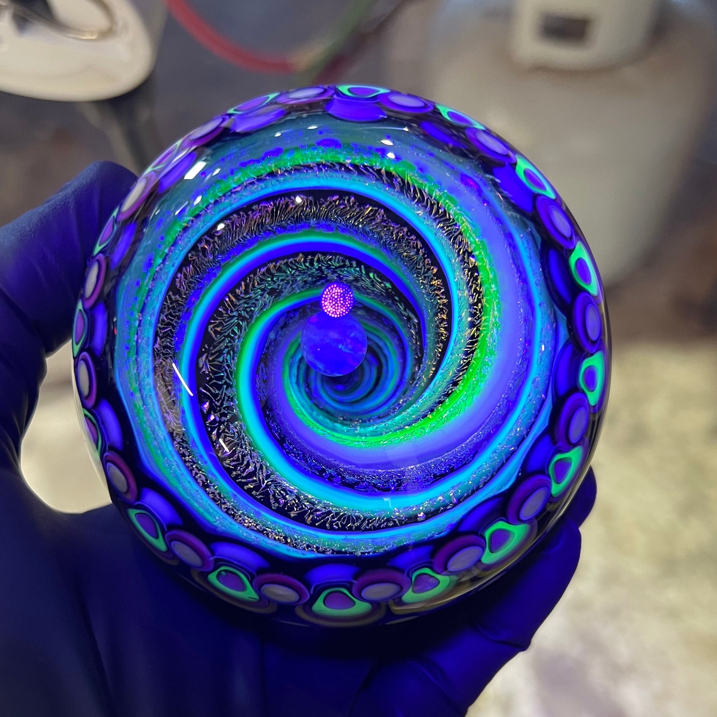 Huge UV Multi Vortex Marble