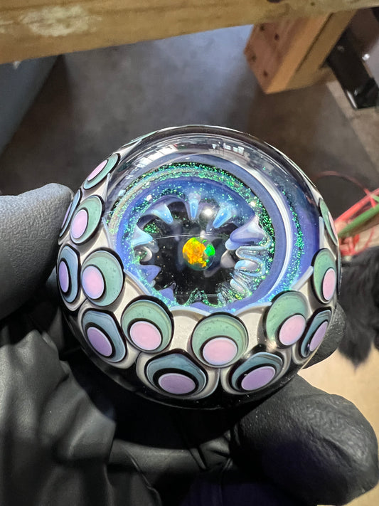 Dichroic Opal Eater Cave Marble