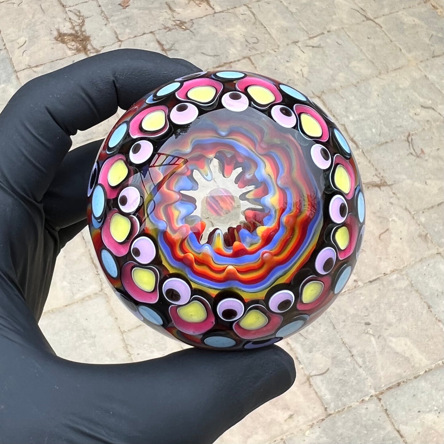 6 Vortex UV Opal Eater Cave Marble