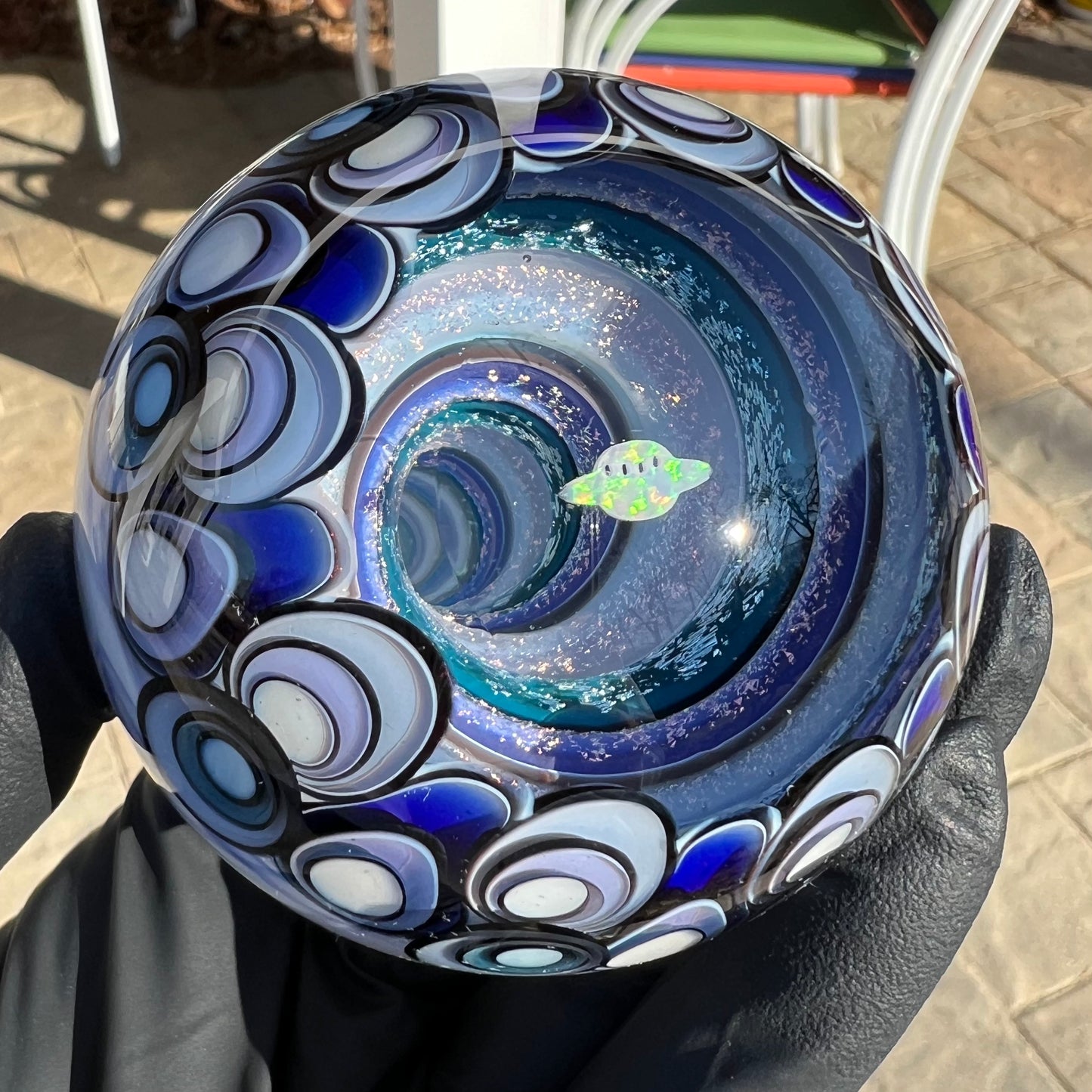 UV Vortex Marble with UFO