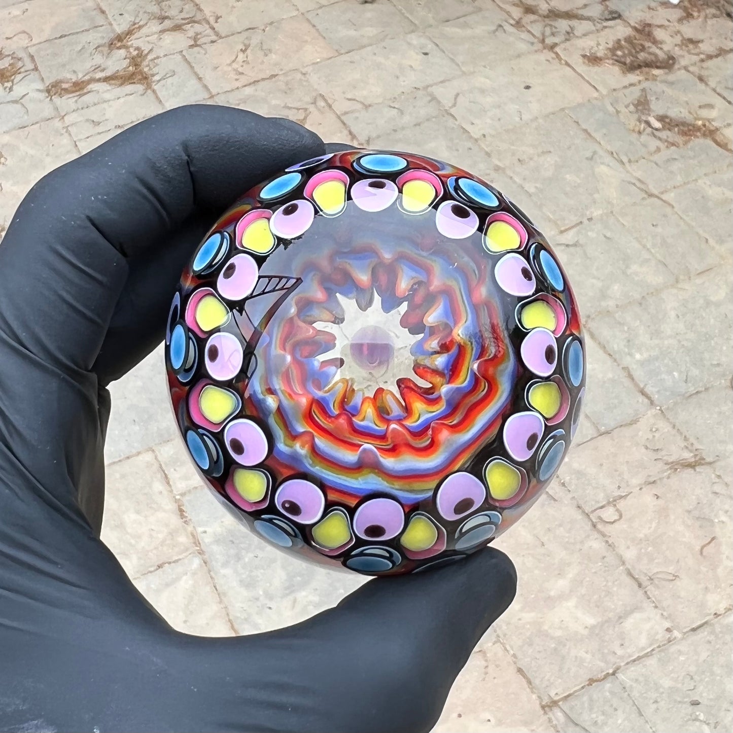 6 Vortex UV Opal Eater Cave Marble