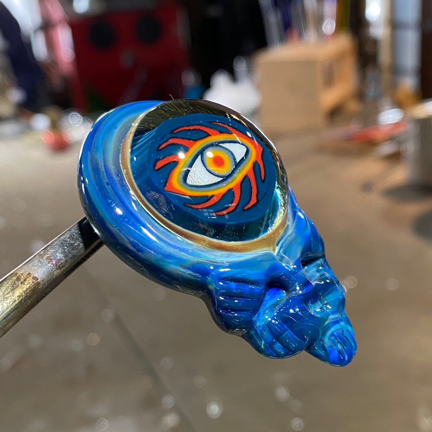 #4 out of 10 Stealie Pendant collab with Dapo Glass