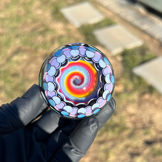 UV Rainbow Vortex Marble
